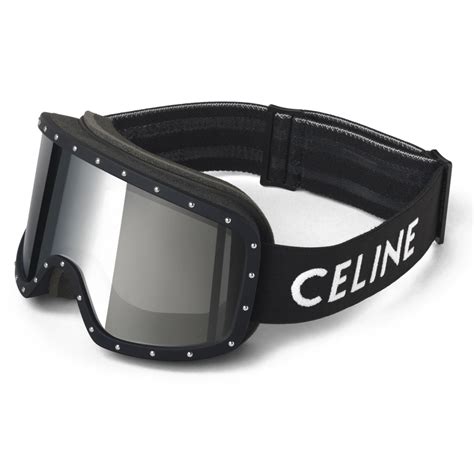 celine skimask|celine mirrored lenses ski mask.